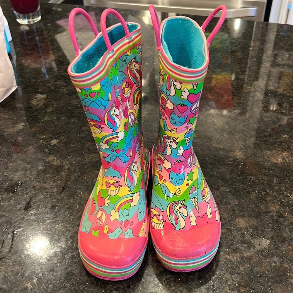 Little kid Size 12 western chief rain boots